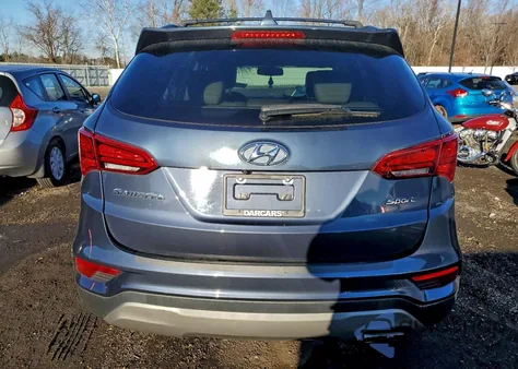 2017 Hyundai Santa Fe Sport from USA, damaged, VIN 5NMZU3LB6HH020209